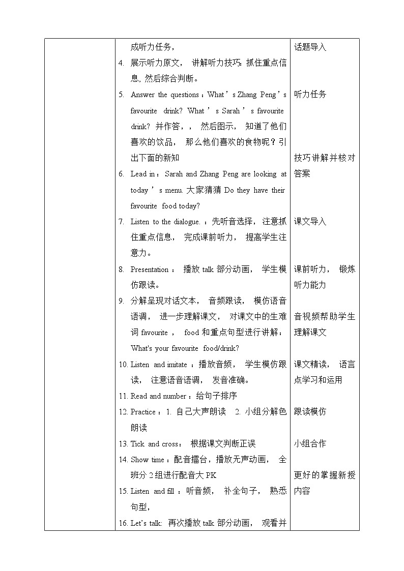人教PEP版五年级上册 Unit 3 What would you like PB Let's talk 课件+教案+练习+动画素材02