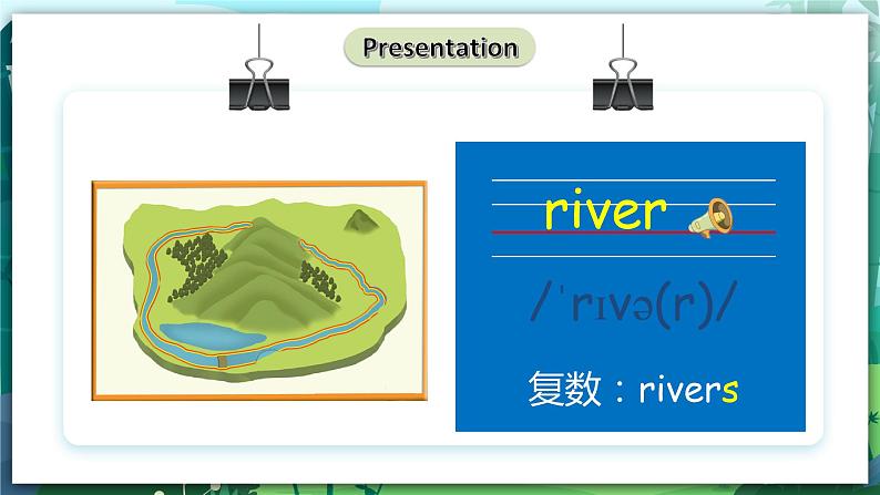 人教PEP版五年级上册 Unit 6 In a nature park PA Let's learn 课件+教案+练习+动画素材07