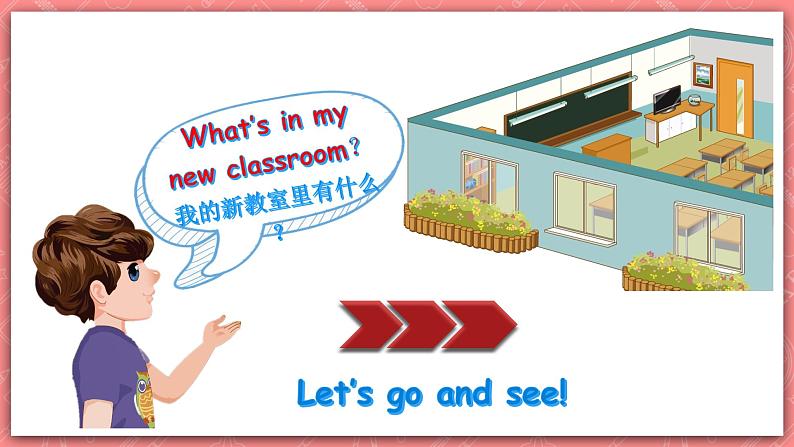 人教PEP版四年级上册 Unit 1 My classroom PA Let's learn 课件+教案+练习+动画素材06