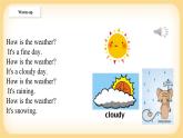 Lesson 3 It will be sunny this Sunday？ 课件+教案+音视频