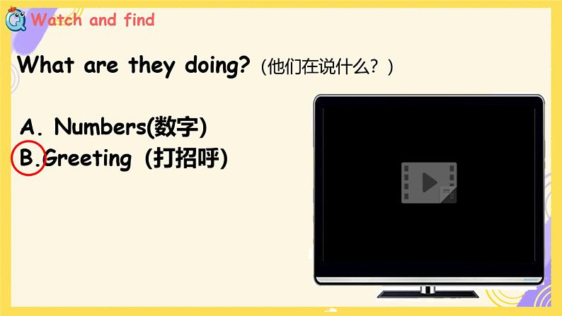 Unit 1 Hello! Part A learn talk 整合课件PPT04