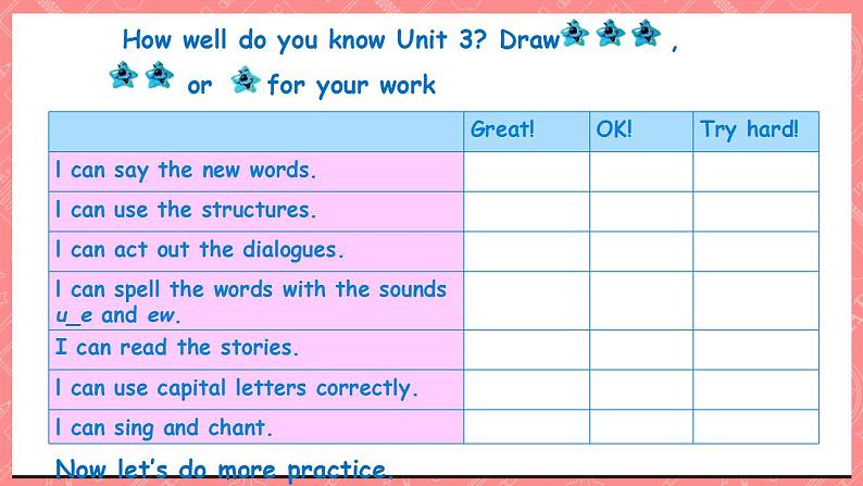 川教版英语五上 Unit 3 《Self-assessment》   课件+教案+习题02