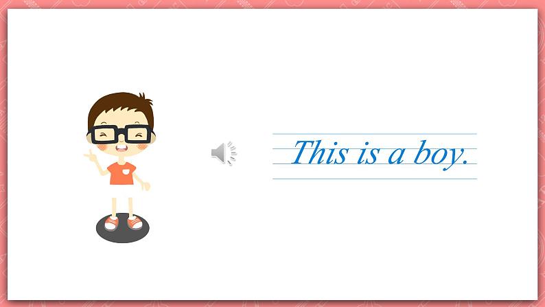 冀教版英语三上 Unit 1 Lesson 2 《Boy，Girl and Teacher》课件06