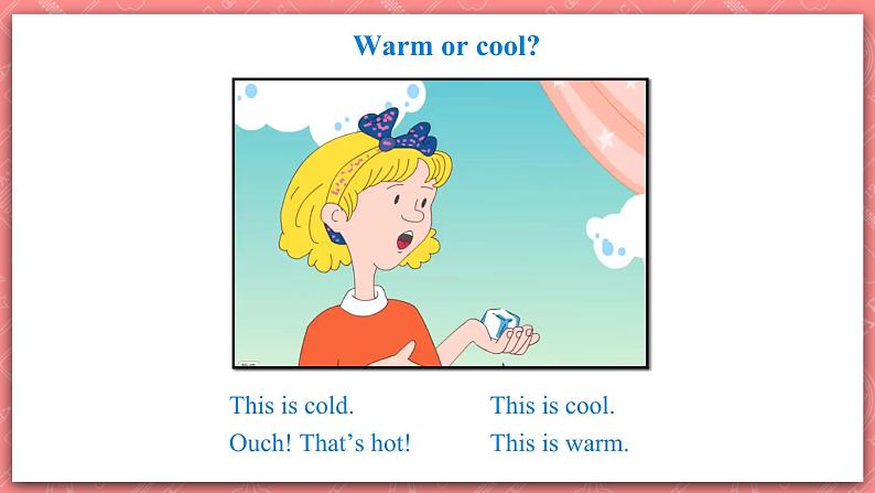冀教版英语三上 Unit 3 Lesson 16 《Warm and Cool》课件04