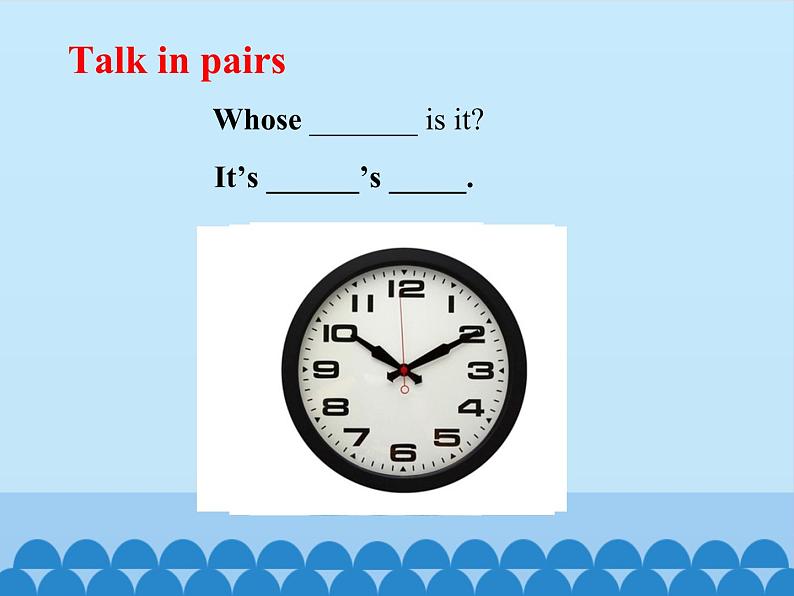 科普版（三年级起点）小学英语四年级下册  Lesson 1   Whose watch is it   课件08