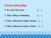 科普版（三年級起點）小學英語四年級下冊  Lesson 7  Let's go swimming, OK  課件