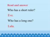 科普版（三年级起点）小学英语四年级下册  Lesson 8   Do you have a ruler   课件1