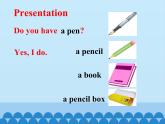科普版（三年级起点）小学英语四年级下册  Lesson 8   Do you have a ruler   课件1