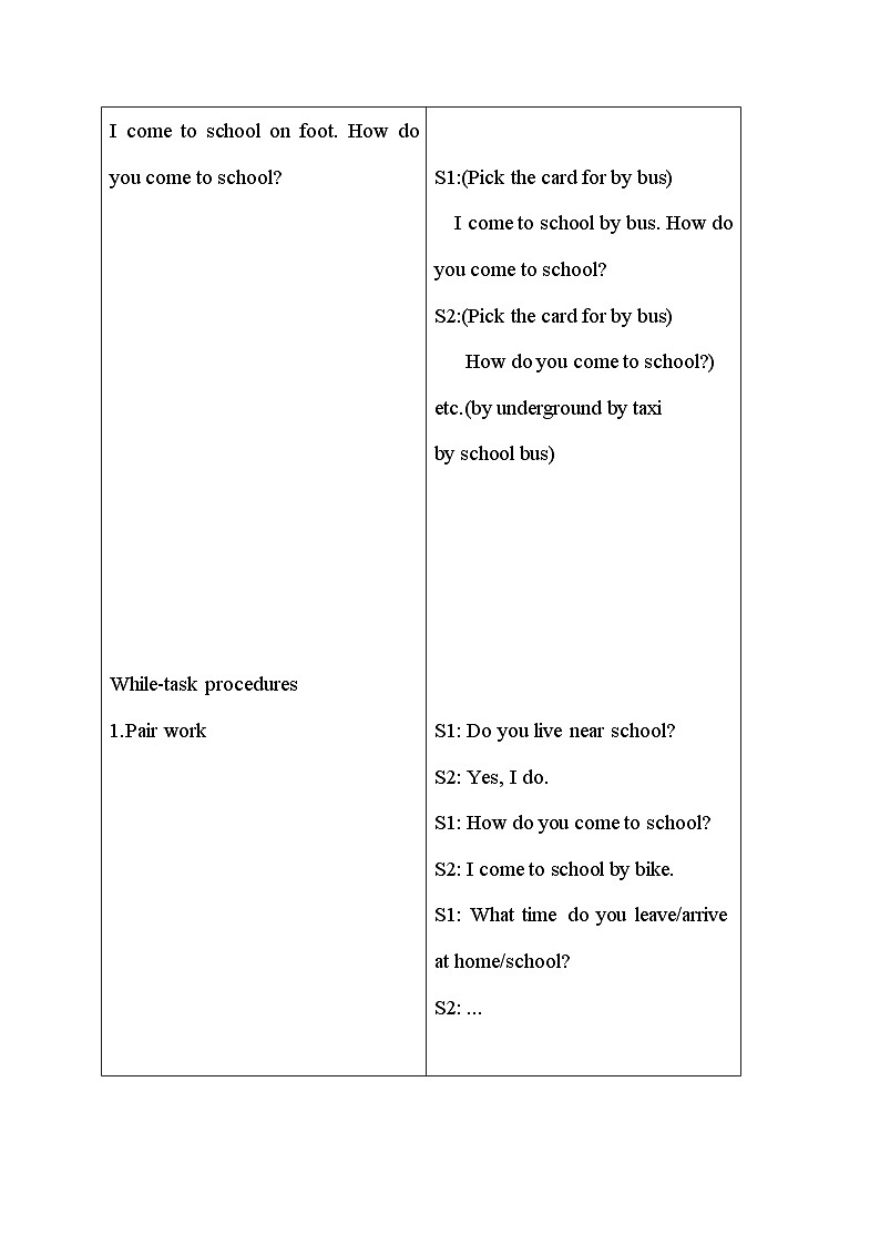 Unit 2 Going to school 沪教牛津·五年级英语上册[教学课件+教案]03