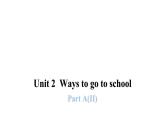 PEP版小学英语六年级上册U2- Part A(II)课件