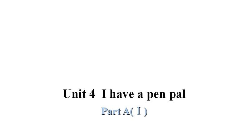 PEP版小学英语六年级上册U4- Part A(I)课件01