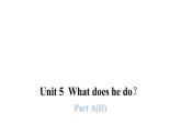 PEP版小学英语六年级上册U5- Part A(II)课件