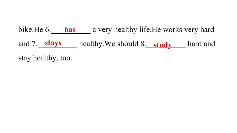 PEP版小学英语六年级上册U5- Part B(I)课件第4页