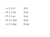 PEP版小學(xué)英語(yǔ)三年級(jí)上冊(cè)Unit3綜合能力評(píng)價(jià)課件
