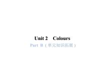 小学英语人教版 (PEP)三年级上册Unit 2  Colours Part B说课课件ppt