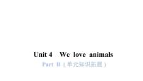 小学英语人教版 (PEP)三年级上册Unit 4 We love animals Part B教学课件ppt