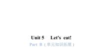 英语人教版 (PEP)Unit 5 Let's eat! Part B集体备课课件ppt