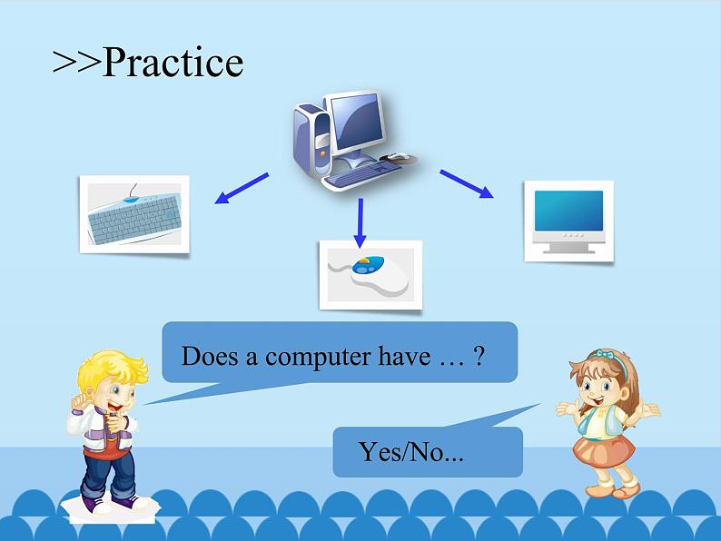 科普版（三年级起点）小学英语五年级上册 Lesson 3   A computer has a keyboard   课件107