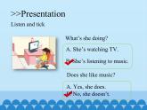 科普版（三年級起點(diǎn)）小學(xué)英語五年級上冊 Lesson 5   What does he like  課件