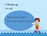 科普版（三年级起点）小学英语五年级上册  Lesson 9   How many cakes do you want   课件1