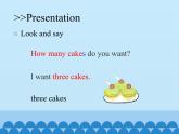 科普版（三年级起点）小学英语五年级上册  Lesson 9   How many cakes do you want   课件1