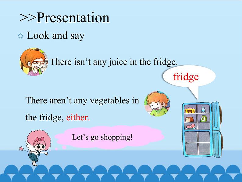 科普版（三年级起点）小学英语五年级上册 Lesson 11   There isn't any bread in the fridge  课件105