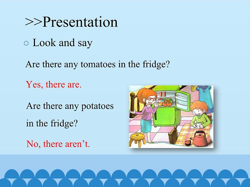 科普版（三年级起点）小学英语五年级上册 Lesson 11   There isn't any bread in the fridge  课件108