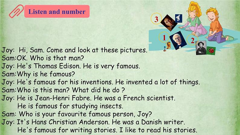 Unit5 Famous People Lesson2 课件08