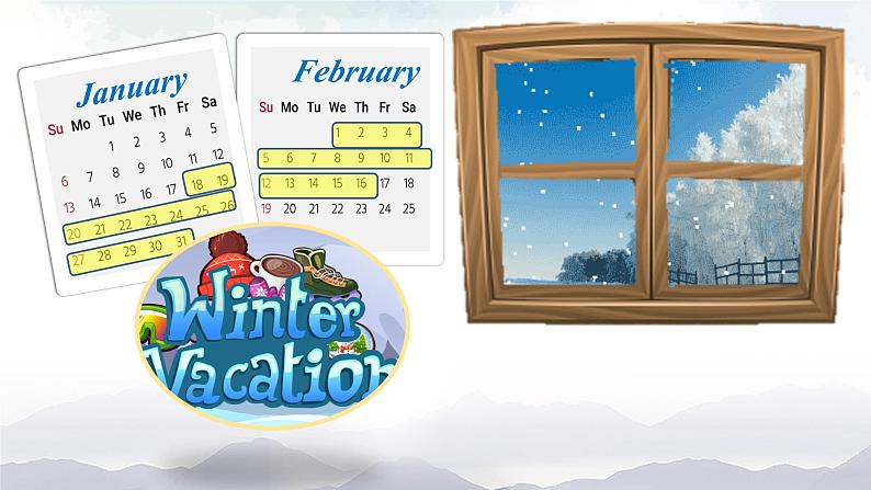 Unit 6 Winter Vacation 第一课时课件+音频04