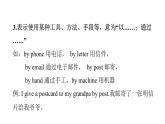 PEP版小學(xué)英語(yǔ)六年級(jí)上冊(cè)U2-單元知識(shí)拓展課件