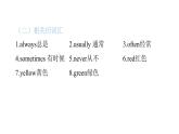 PEP版小學(xué)英語(yǔ)六年級(jí)上冊(cè)U2-單元知識(shí)匯總課件