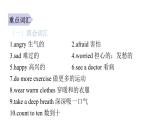 PEP版小學英語六年級上冊U6-單元知識匯總課件