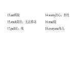 PEP版小學英語六年級上冊U6-單元知識匯總課件