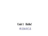 PEP版小學(xué)英語三年級(jí)上冊(cè)單元知識(shí)匯總課件