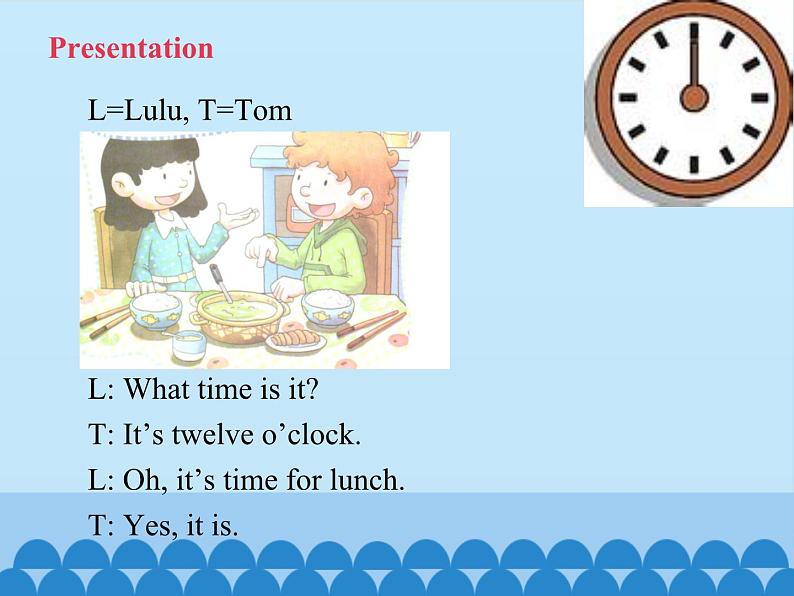 科普版（三年级起点）小学英语五年级下册 Lesson 9   Do you always have lunch at twelve   课件1第3页