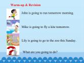 科普版（三年級起點）小學(xué)英語六年級上冊  Lesson 2   What are you going to do tomorrow   課件1