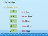 科普版（三年級起點(diǎn)）小學(xué)英語六年級上冊  Lesson 6   It's on the fifth floor    課件