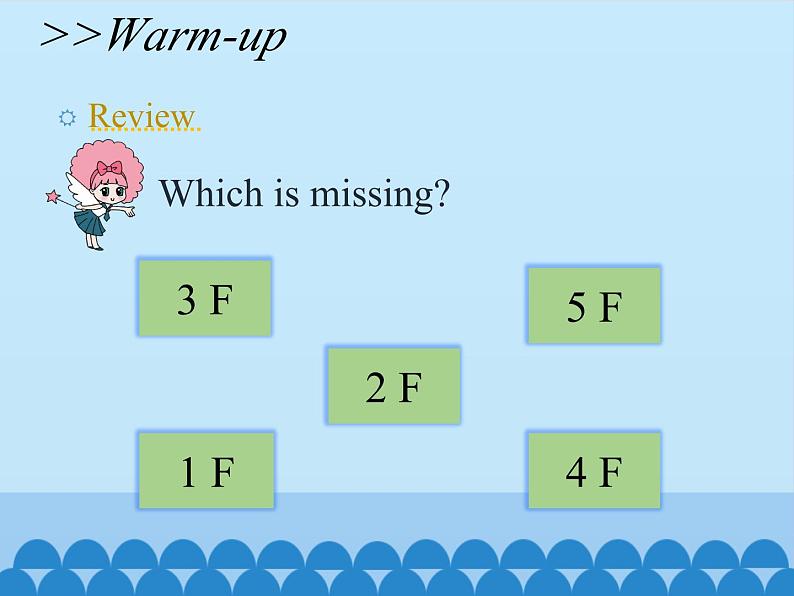 科普版（三年级起点）小学英语六年级上册  Lesson 6   It's on the fifth floor    课件202