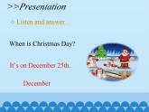 科普版（三年級(jí)起點(diǎn)）小學(xué)英語(yǔ)六年級(jí)上冊(cè) Lesson 8   Merry Christmas!   課件