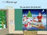 科普版（三年級(jí)起點(diǎn)）小學(xué)英語(yǔ)六年級(jí)上冊(cè) Lesson 8   Merry Christmas!   課件1