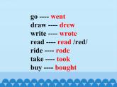 科普版（三年级起点）小学英语六年级下册 Lesson 3   Did you go boating last Sunday   课件