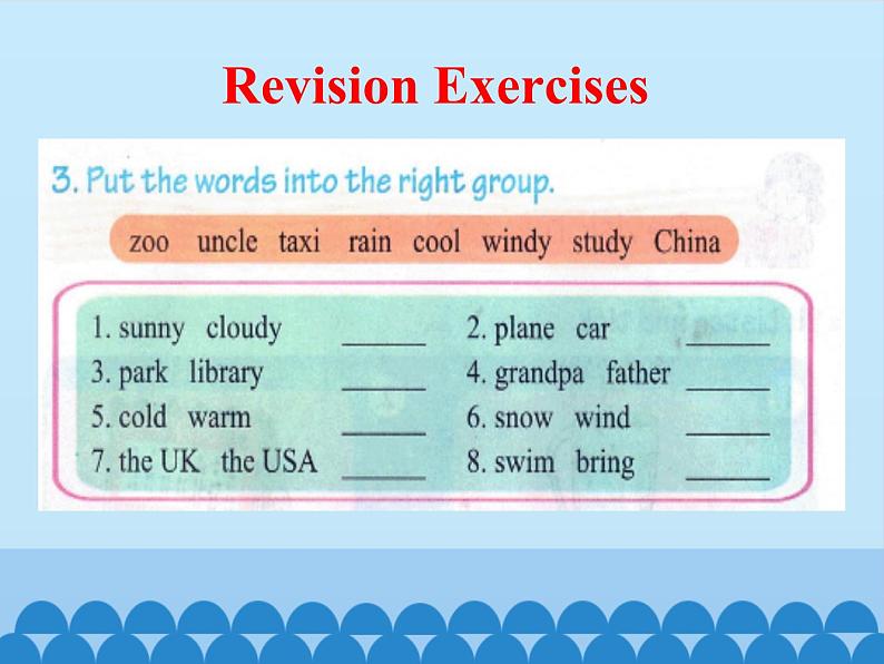 科普版（三年级起点）小学英语六年级下册 Lesson 5   Revision   课件105