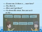 科普版（三年級(jí)起點(diǎn)）小學(xué)英語六年級(jí)下冊 Lesson 6   Is there a library near here  課件1