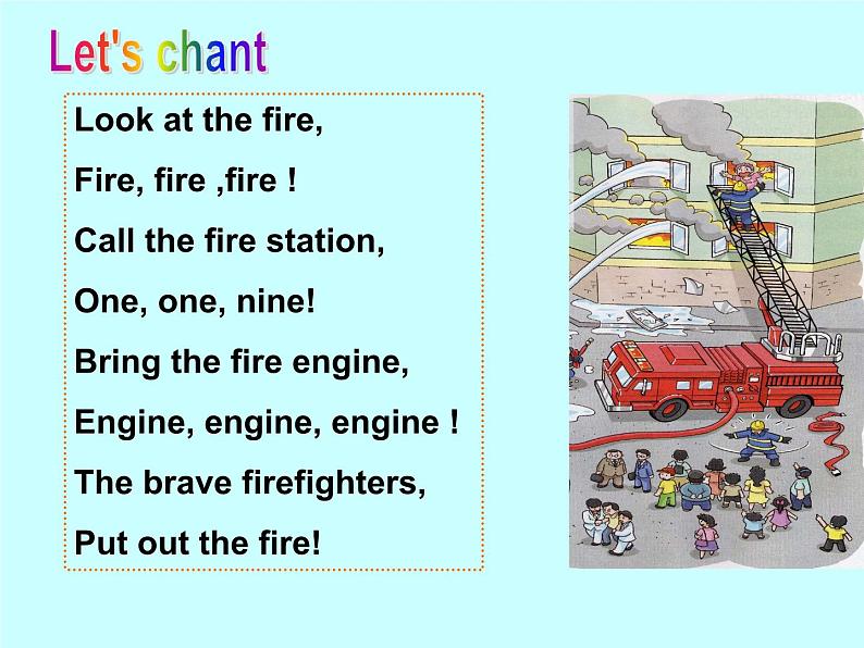 牛津上海版（试用本）小学五年级英语上册 Module 4 Unit 3 Fire   课件07