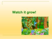 沪教牛津版(五四制)五年级下册Module 1 Using my five sensesUnit 2 Watch it grow！授课ppt课件