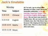 牛津上海版（試用本）小學五年級英語下冊 Module 2 Unit 3 School subjects   課件