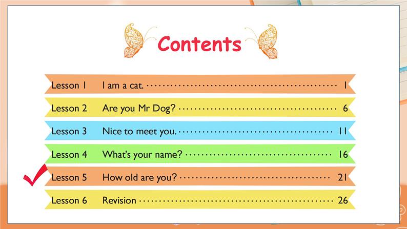 Lesson 5 How old are you？(2)第1页