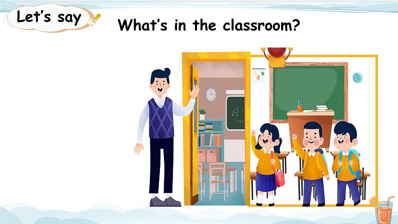 Unit1 My classroom B let's talk 新课标原创优课课件03