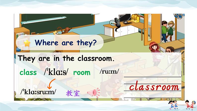 Unit1 My classroom A let's talk 新课标原创优课 课件07