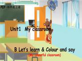 Unit1 My classroom B let's learn 新课标原创优课课件